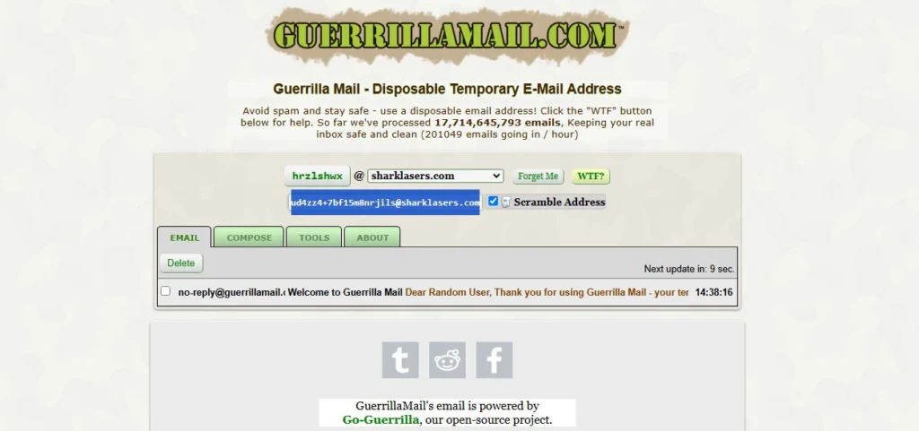 Guerrilla Mail