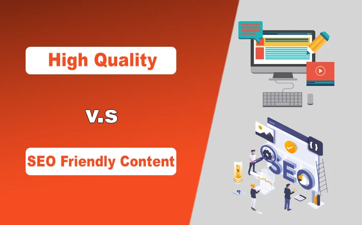 High Quality vs SEO Friendly Content