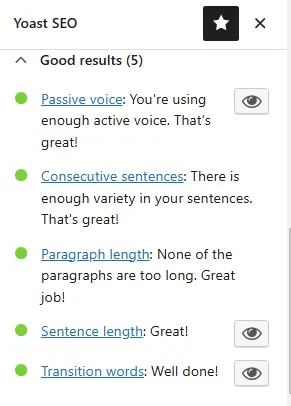 Readability Analysis