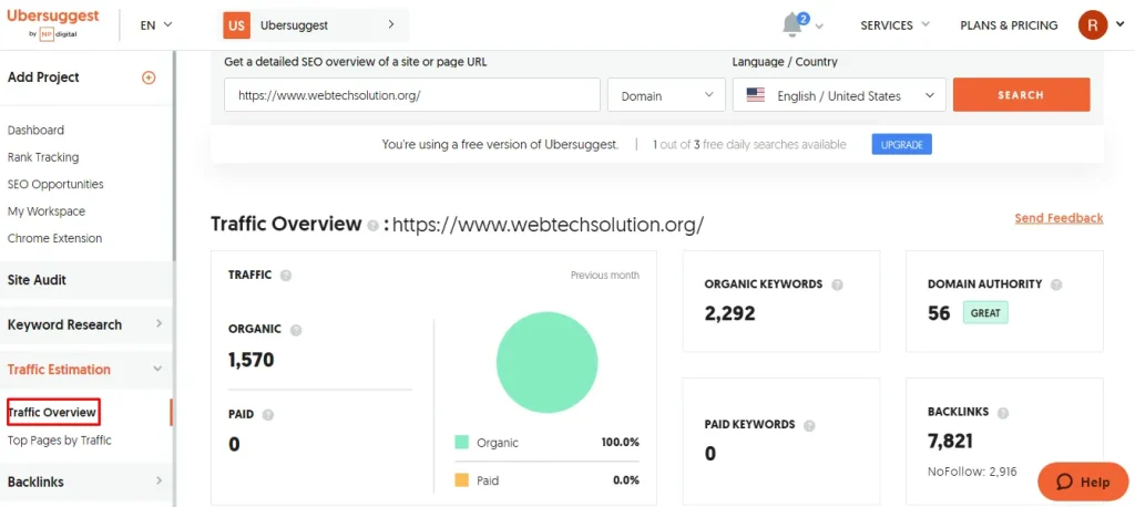 Traffic Overview