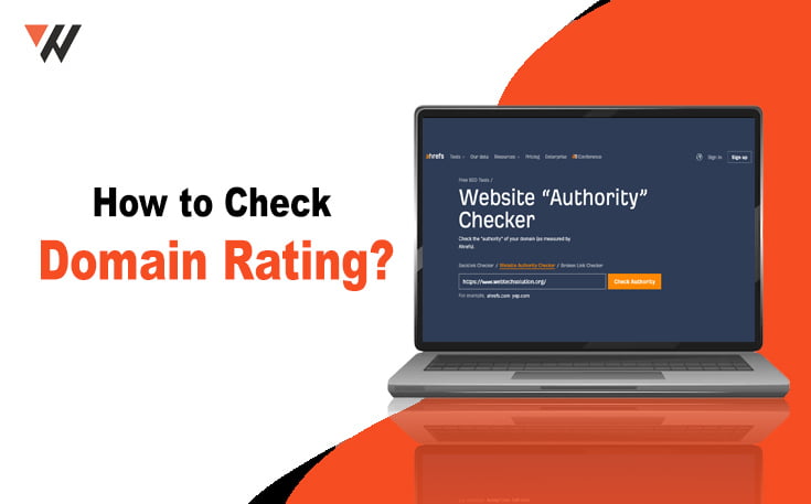 how to check domain rating